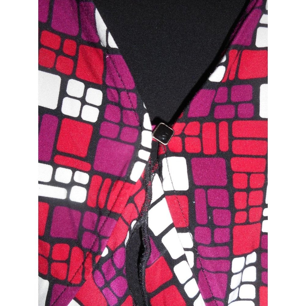 Rafaella Woman mock 2 fer Abstract top - Picture 7 of 7